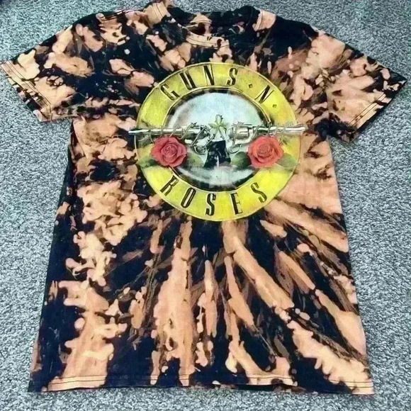 Bleached Guns N Roses tee - Picture 1 of 3